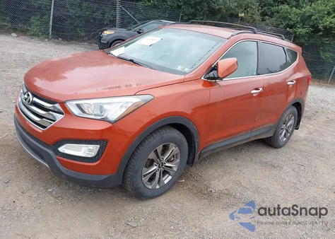 2015 Hyundai Santa Fe Sport 2.4L z USA, uszkodzony, nr VIN 5XYZUDLB4FG261117